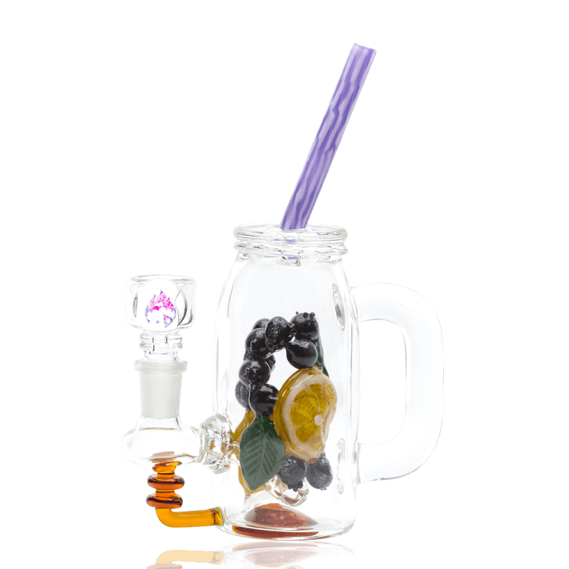 Empire Glassworks - Mini rig - Blueberry Orange Detox