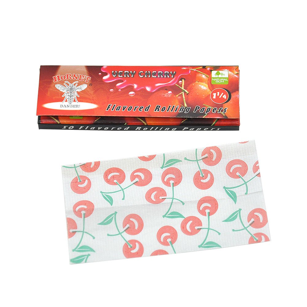 Cherry Flavor Rolling Paper Box of 50 Booklets/2500 sheets