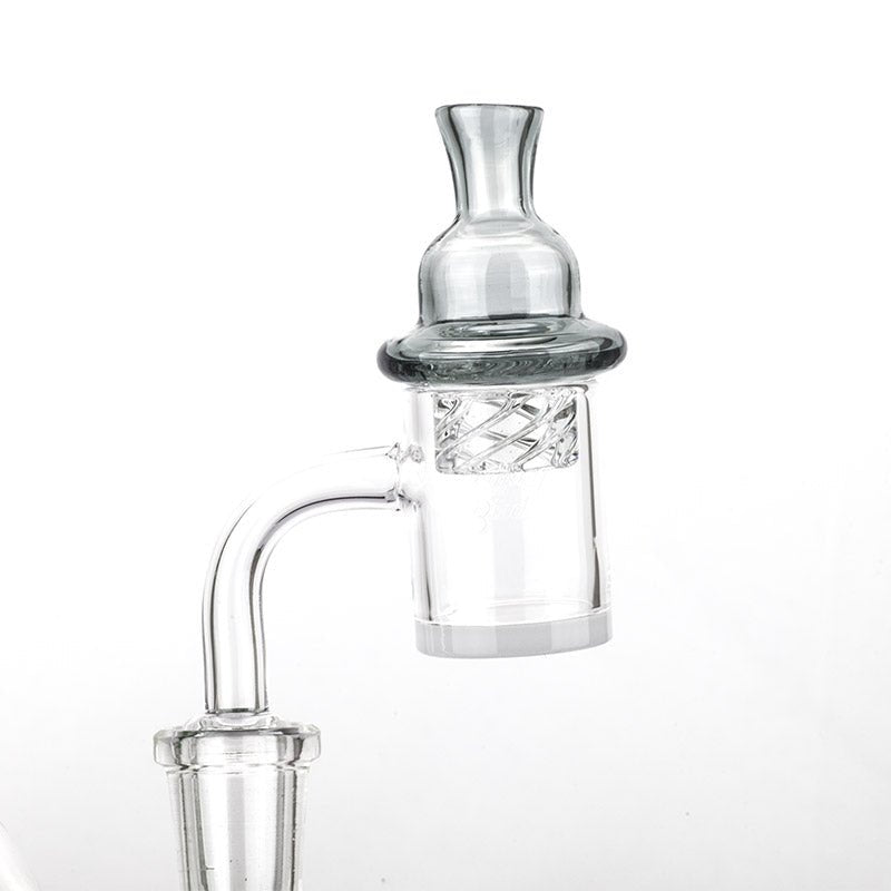 Gray Glass Carb Cap