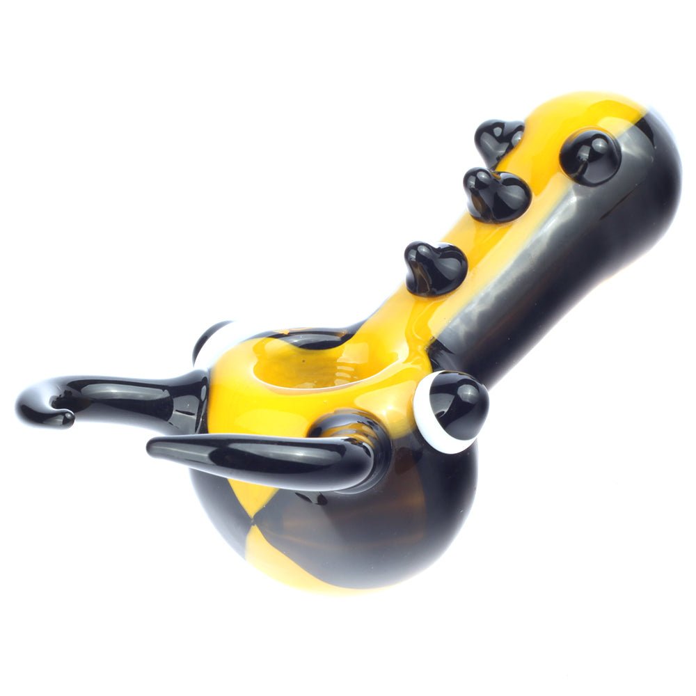 Stag Beetle Heady Themed Glass Spoon Pipe