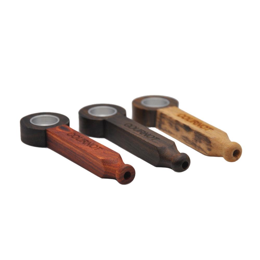 Wooden Portable Pipe (Random Color)
