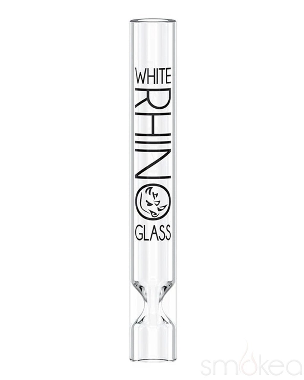 White Rhino Glass XL Chillum - PuffingBird