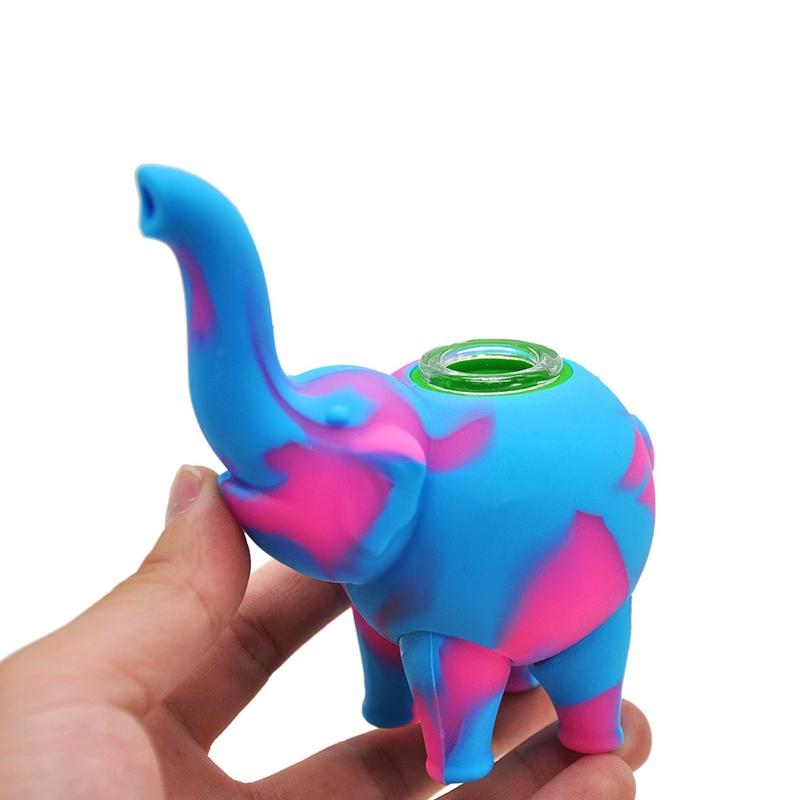 Elephant Silicone Weed Bowl / Dab Pipe