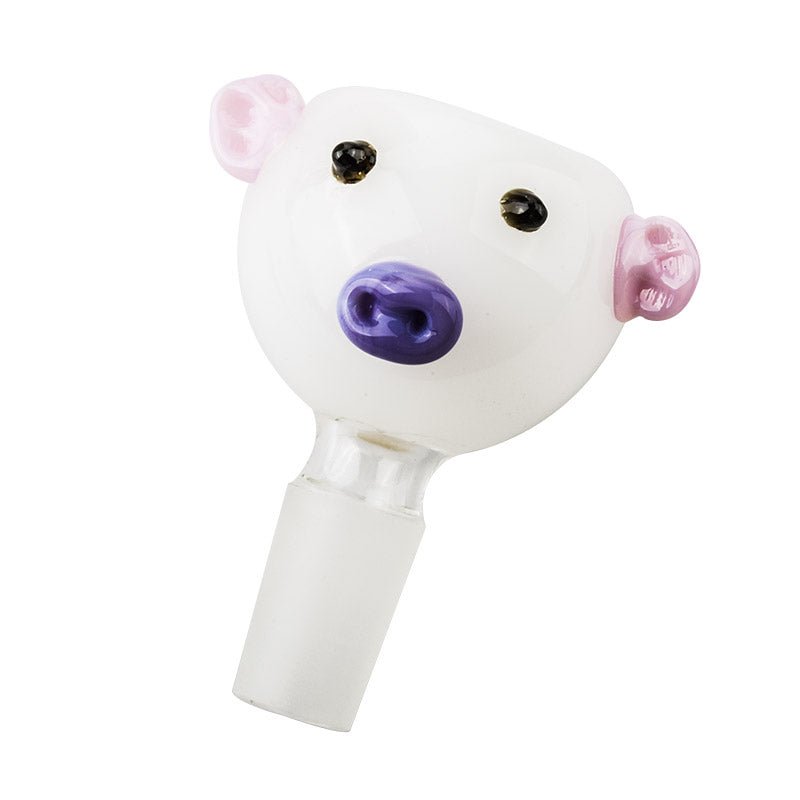 14mm Male Funny Pig Bong Bowl