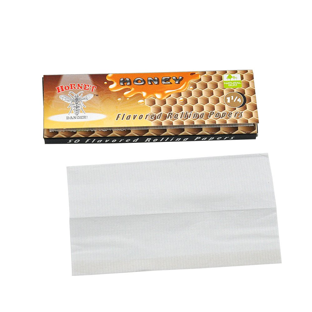Hornet Honey Flavored Rolling Paper Box of 50 Booklets/2500 sheets