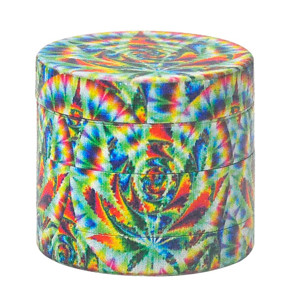 Colorful Print Weed Grinder 4 Layer