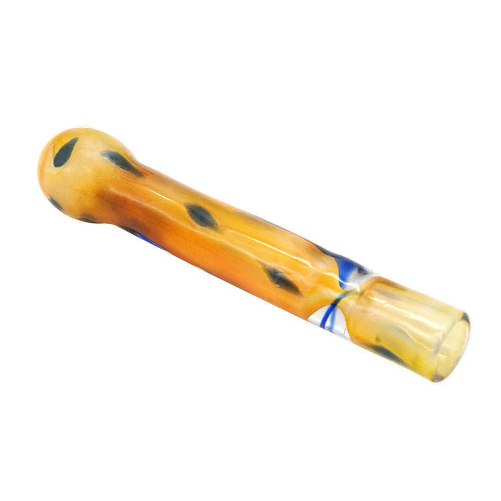 Yellow Glass One Hitter Pipe - PuffingBird