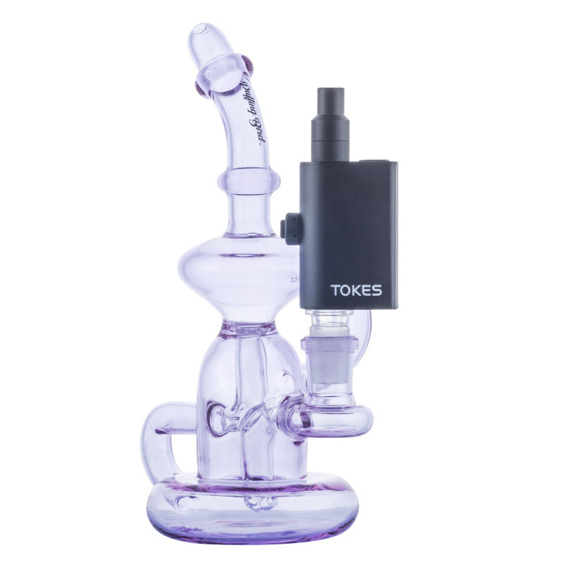 Mini Hanger Recycle Dab Rig w/ SOC Tokes Vaporizer Set