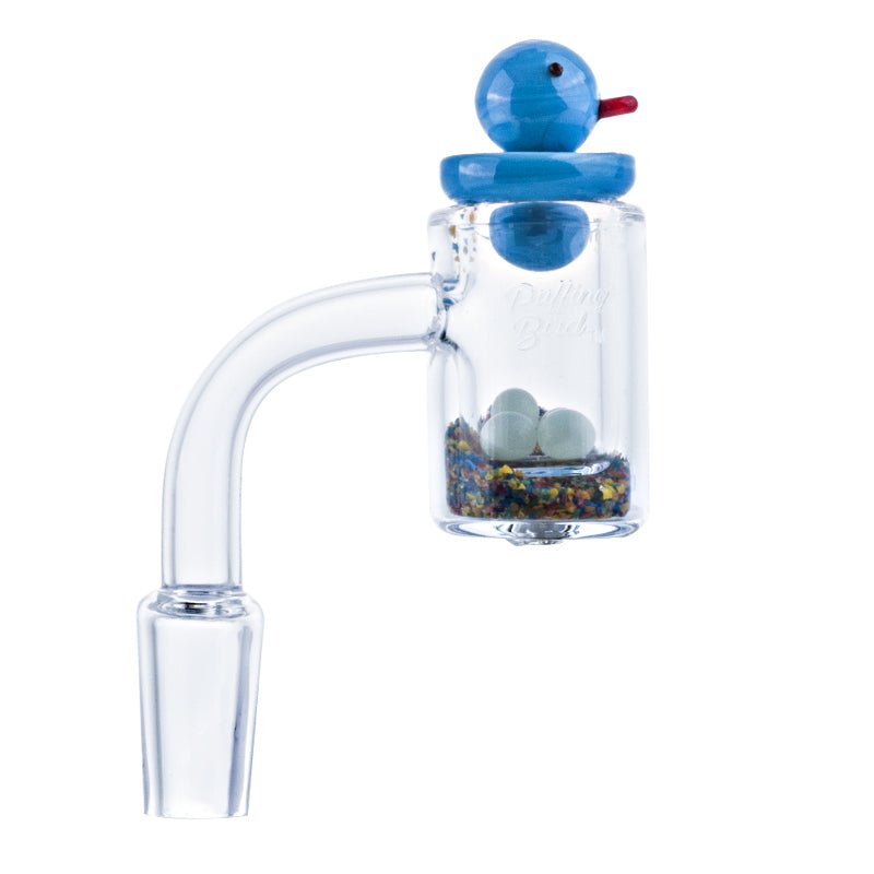 Thermochromic Quartz Banger w/ Ducky Carb Cap Set