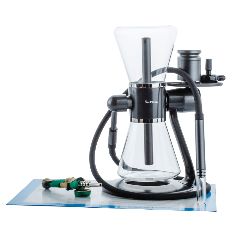 SANDGLAS Gravity Bong w/ Nectar Collector Dab Mat Set