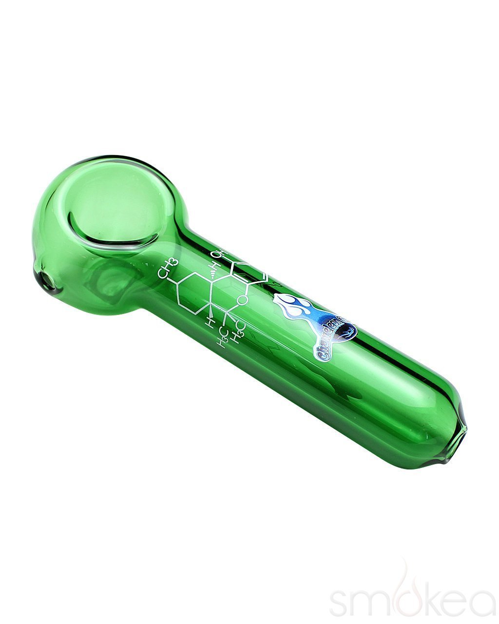 Chameleon Glass Molecule Hand Pipe - PuffingBird