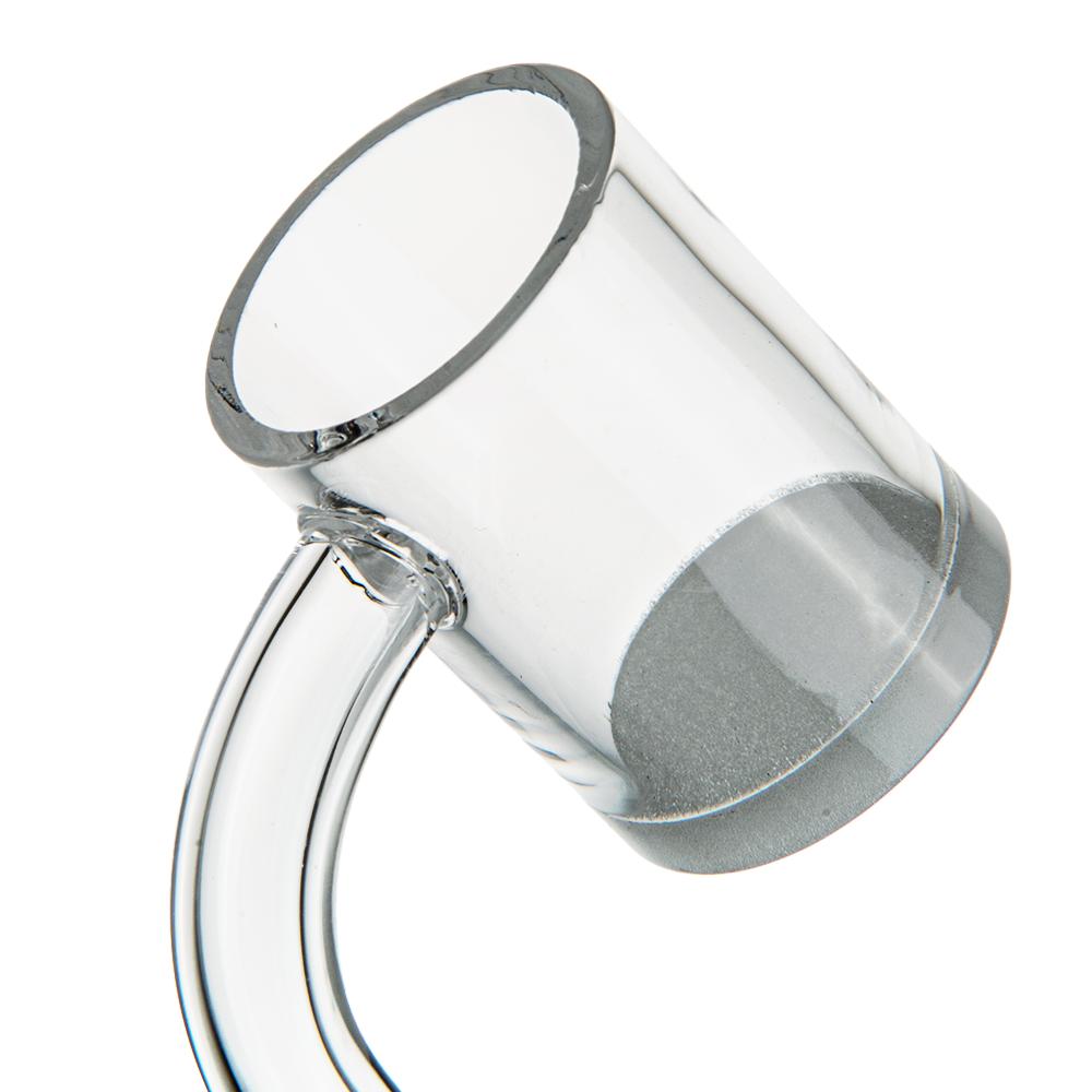 14mm Male 25mm OD White Bottom Quartz Banger