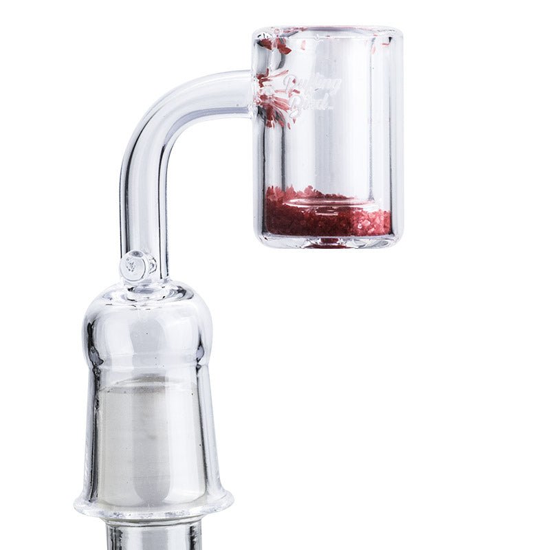 18mm Female Thermochromic Quartz Banger For Enails (Red)