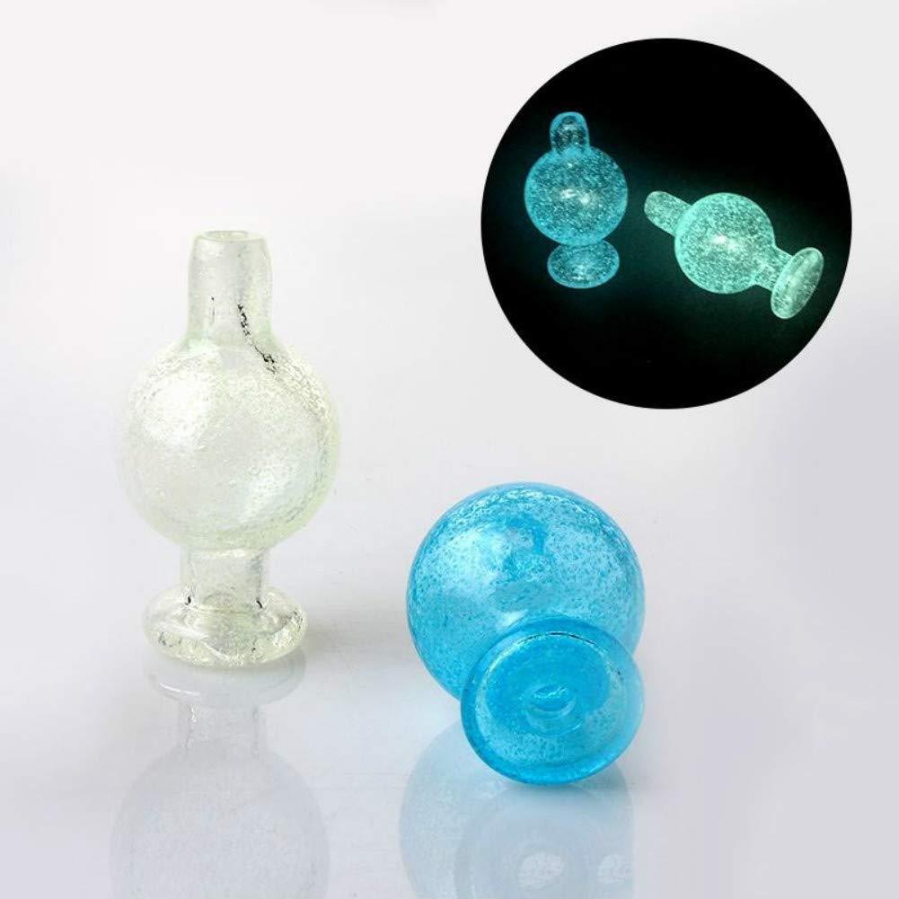 New Luminous Glass Bubble Carb Cap
