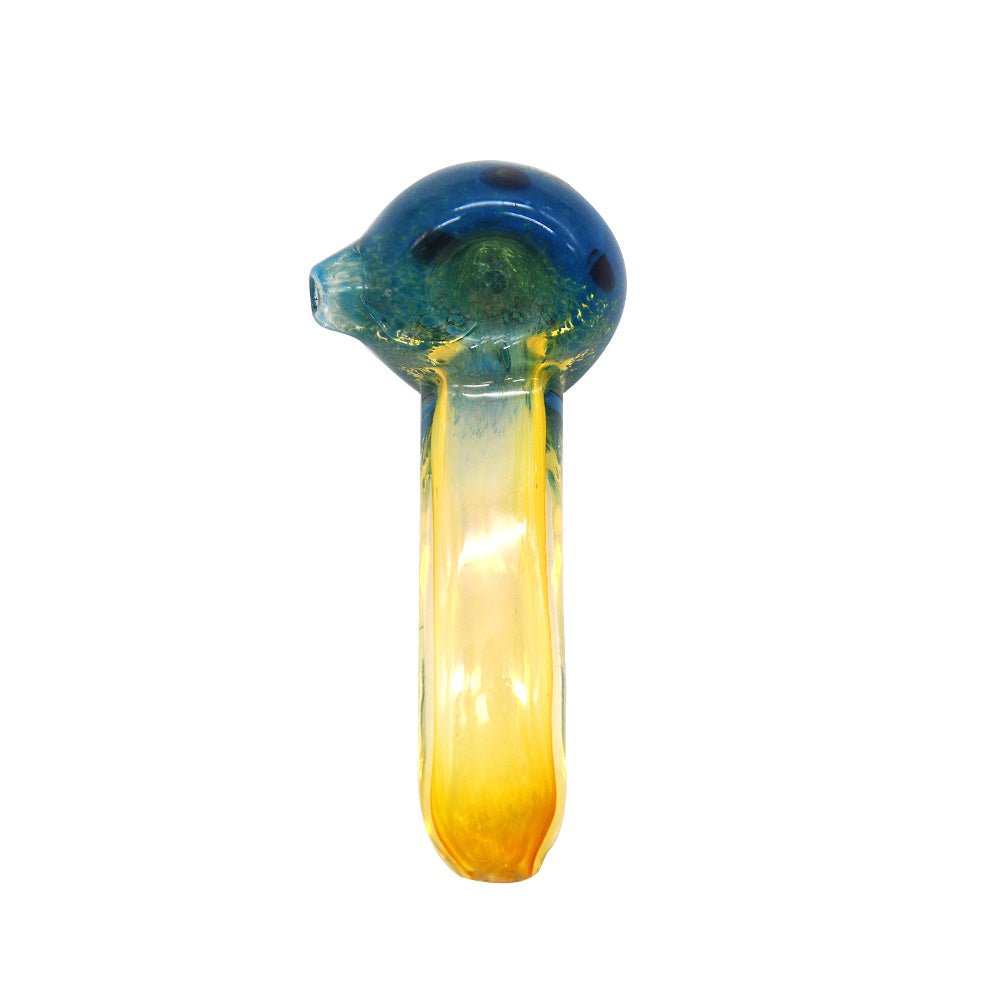 Two Tone Glass Spoon Pipe - PuffingBird