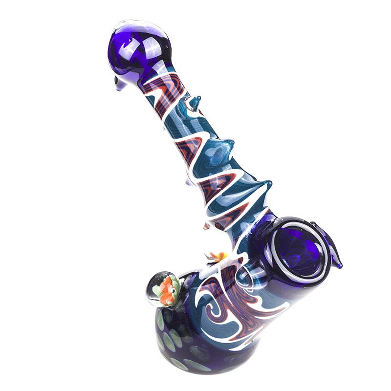 Swirl Glass Hammer Bubbler