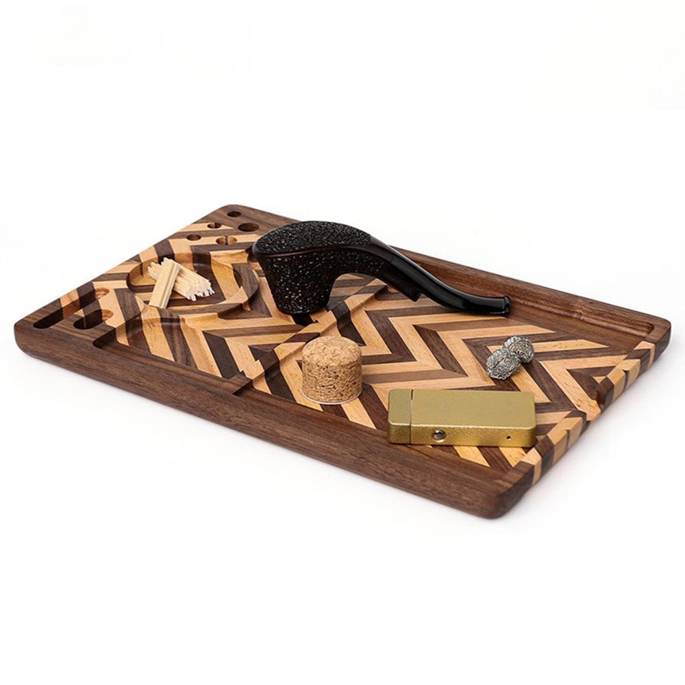 Zebra Pattern Cigarette Straw Rolling Tray