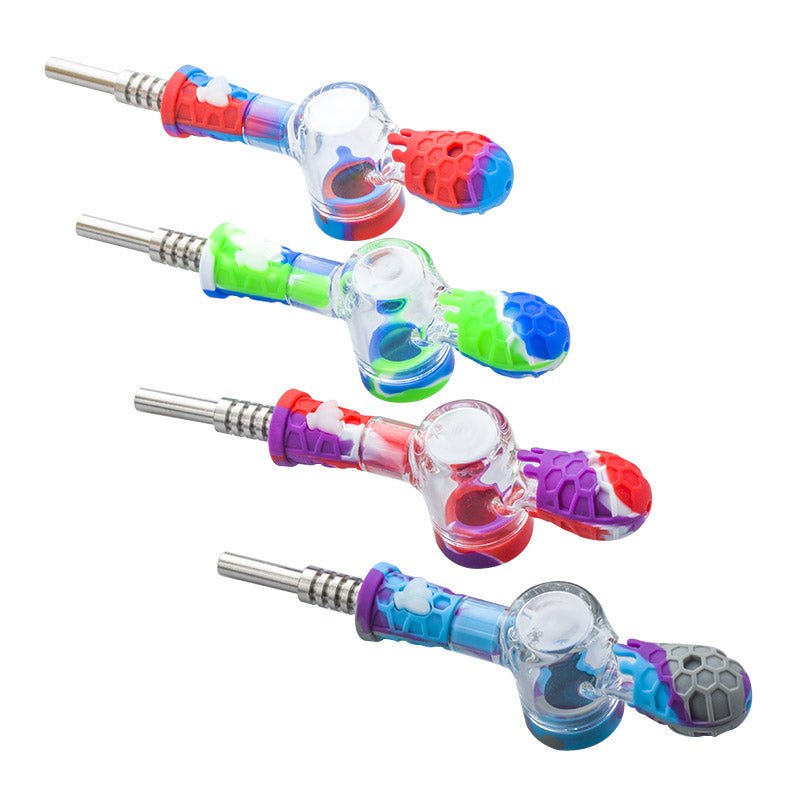 Luminous Silicone Nectar Collector Pipe (Random Color)