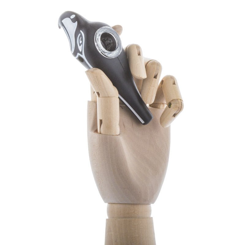 Silicone Seahawks Hand Pipe (Random Color)