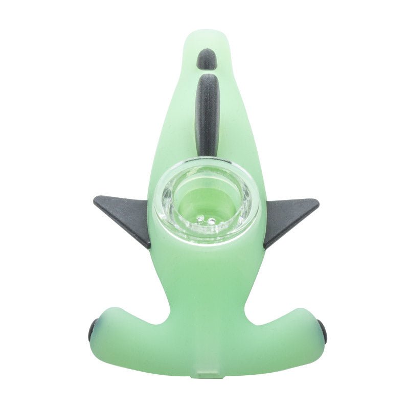 Shark Silicone Hand Pipe (Random Color)