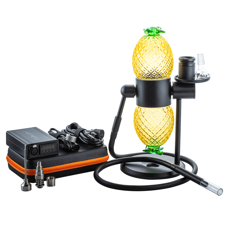 Pineapple Gravity Bong Enail Dab Kit Bundle