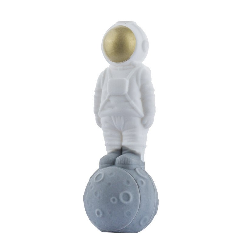 Silicone Honey Straw Astronauts Landing Moon Design