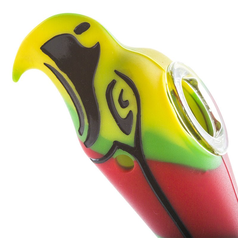 Silicone Seahawks Hand Pipe (Random Color)