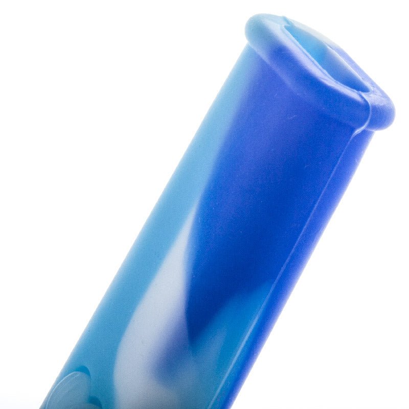 Colorful Silicone Pipe w/ Lid (Random Color)