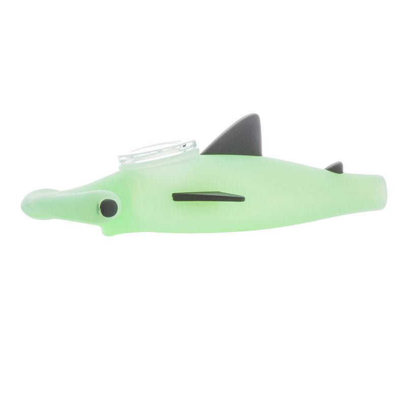 Shark Silicone Hand Pipe (Random Color)