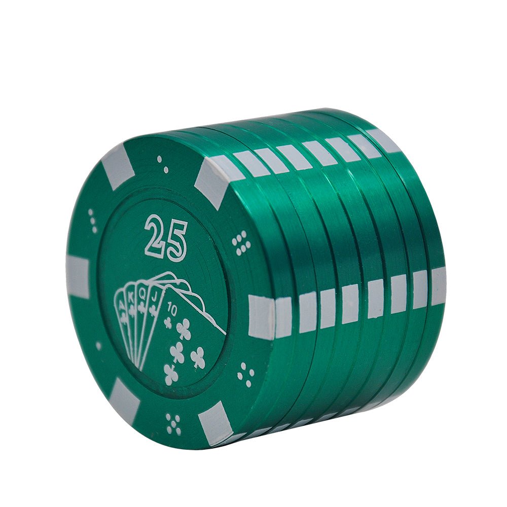 Casino Poker Weed Grinder 3 Layer