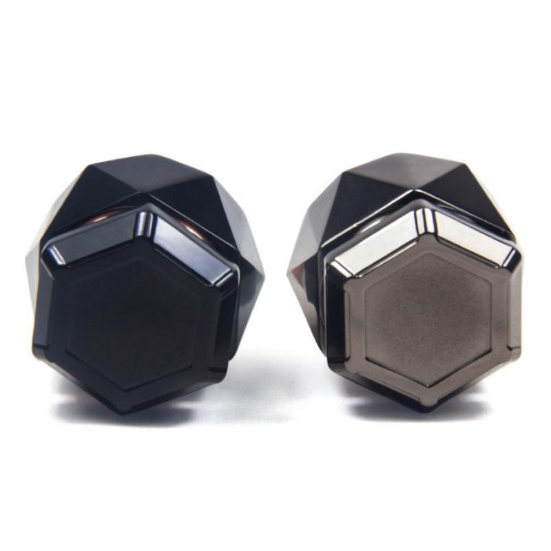 63mm Four-Layer Diamond-Shaped Zinc Alloy Tobacco Grinder