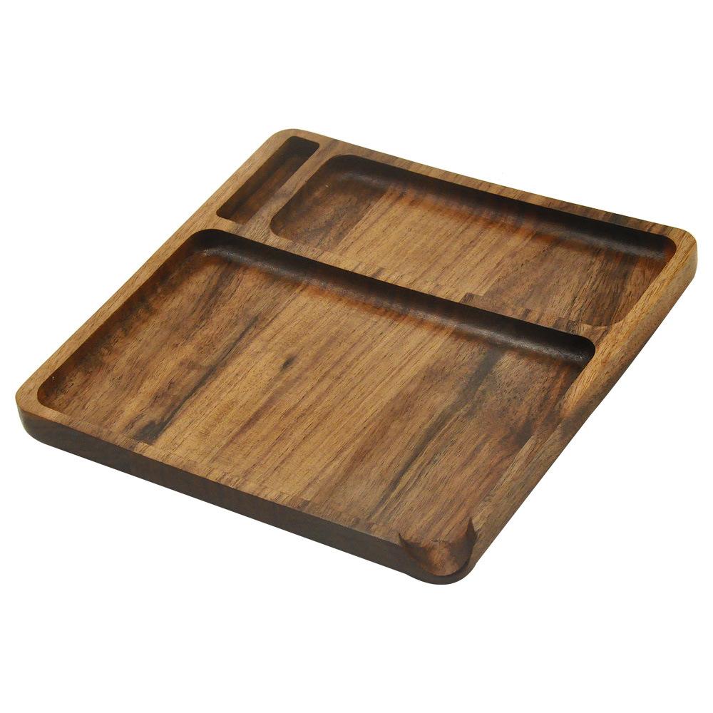 Walnut Wooden Large Smoke Rolling Tray