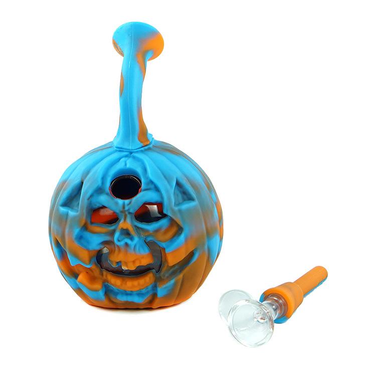 Pumpkin Bottle Silicone Dab Rig