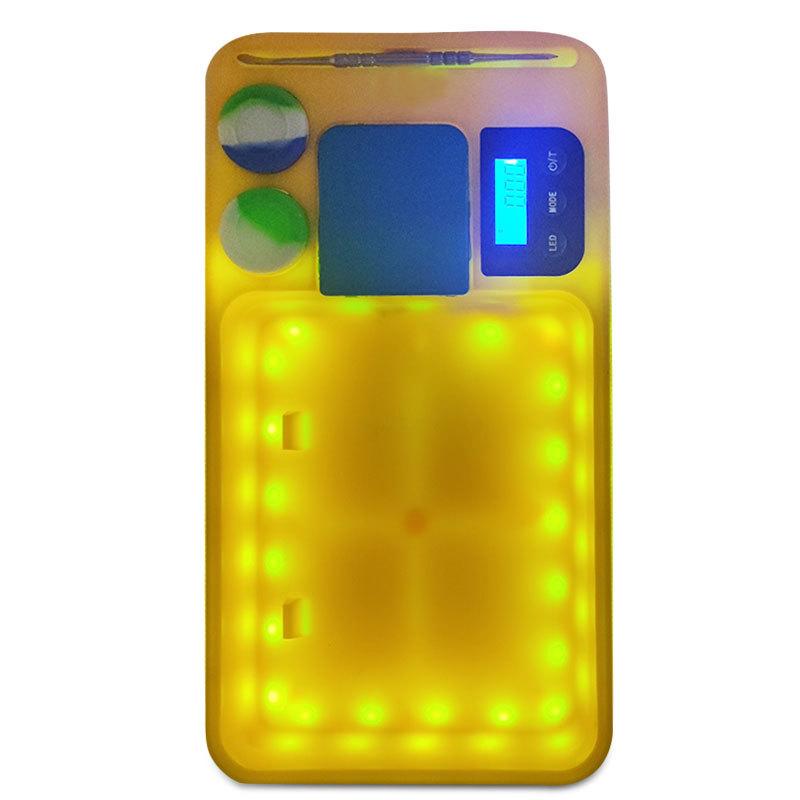 LED Luminous Electronic Scale Rolling Tray