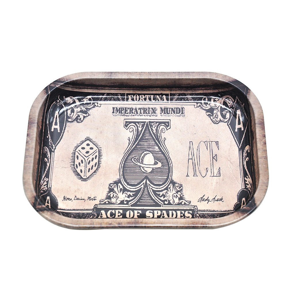 Ace of Spades Rolling Tray