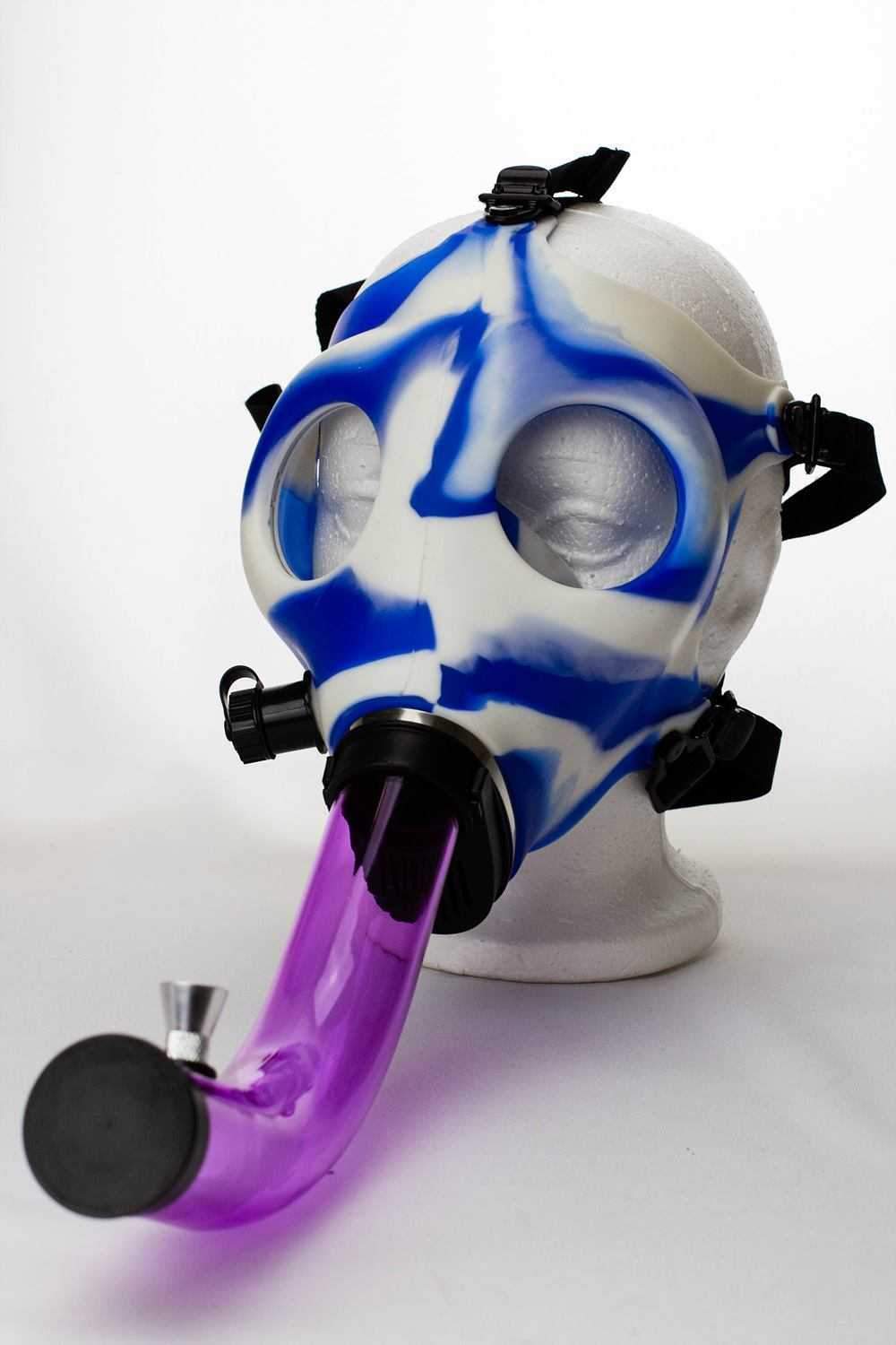 Silicone Gas Mask acrylic bong