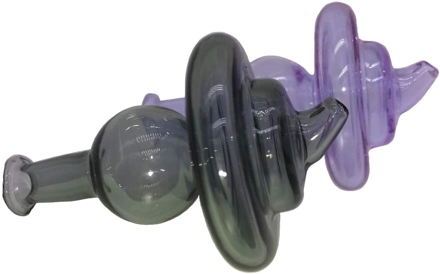 2Pcs Reused Colorful Handmade Gourd Carb Cap