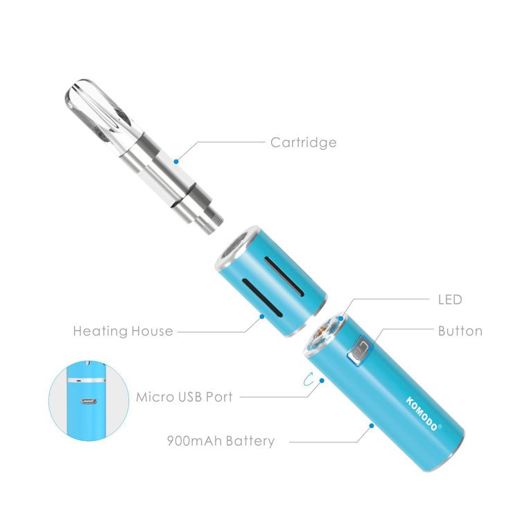 KOMODO Xtube 710 Concentrate Vaporizer