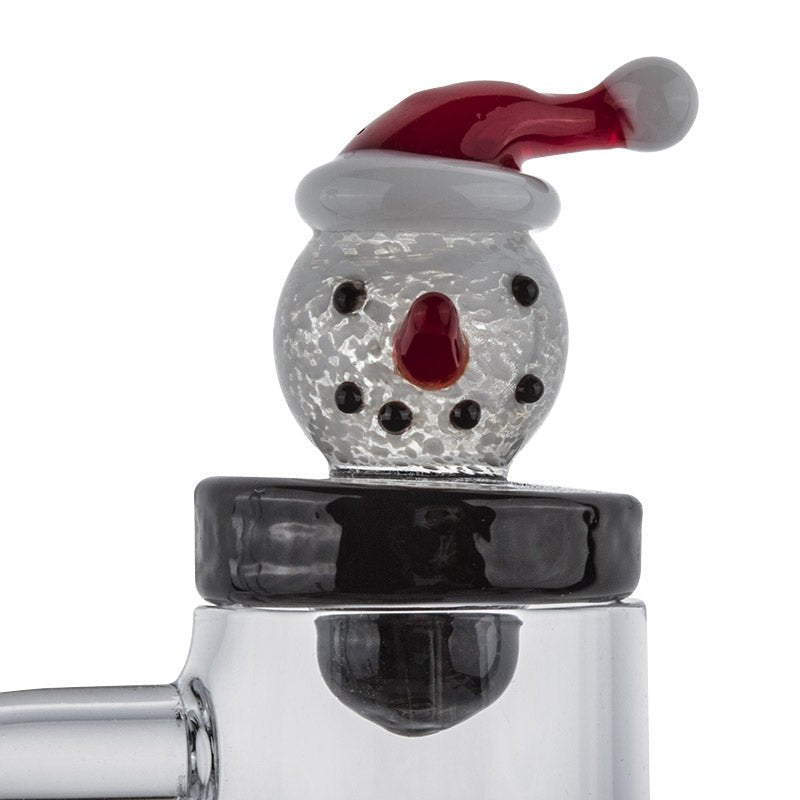 Snowman Christmas Themed Carb Cap