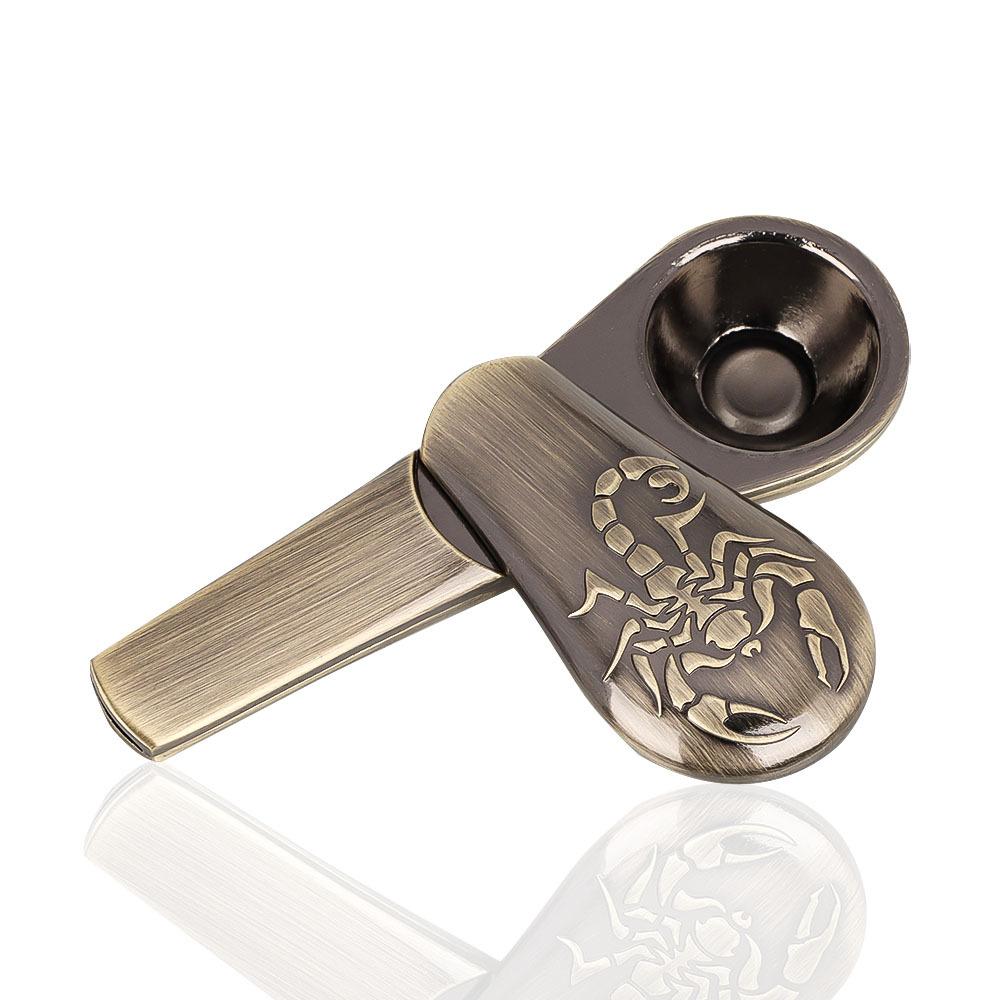 Detachable Metal Soup Spoon Pipe