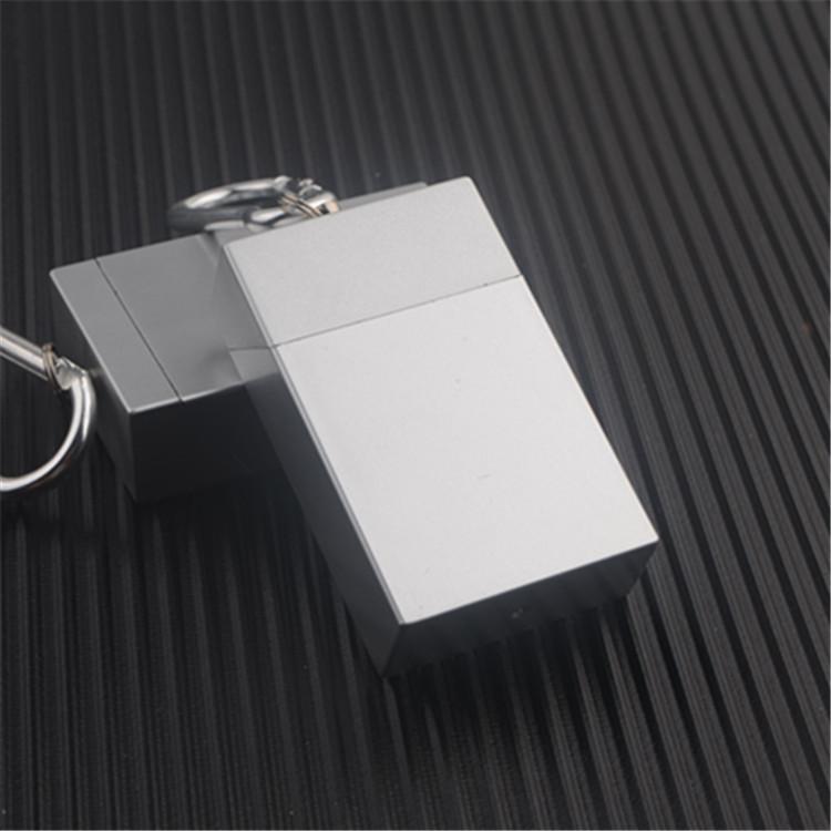 Zinc Alloy and ABS Cigarette Box Ashtray
