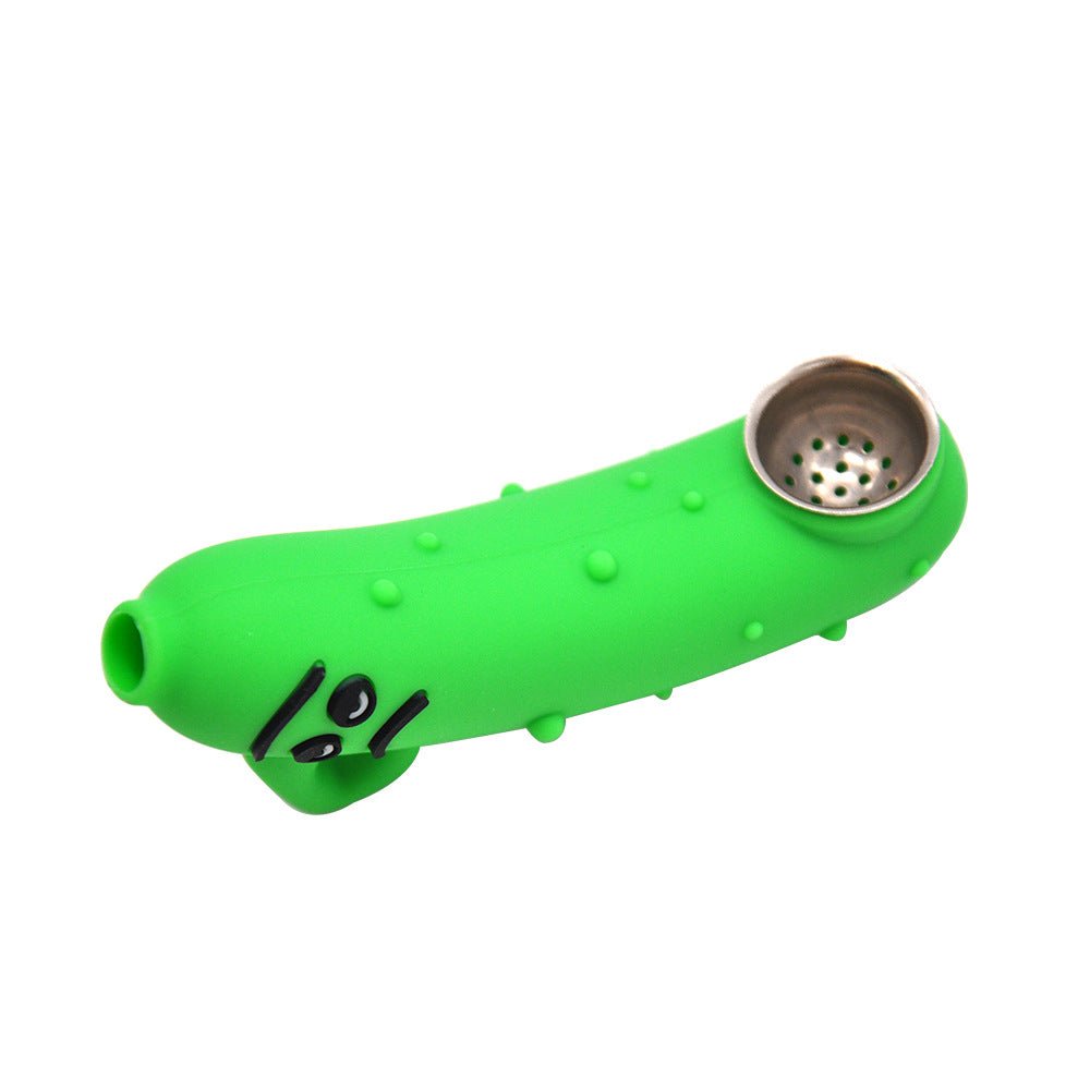 Grumpy Pickle Silicone Hand Pipe - PuffingBird