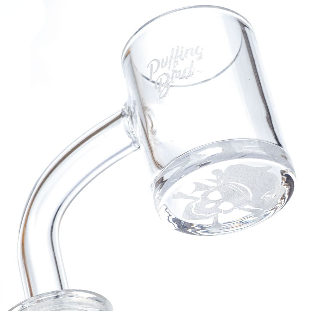 Pirate Pattern Laser Carve Quartz Banger