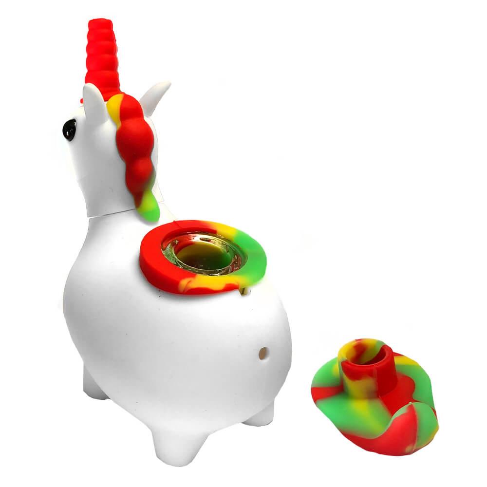 Unicorn Silicone Smoking Pipe