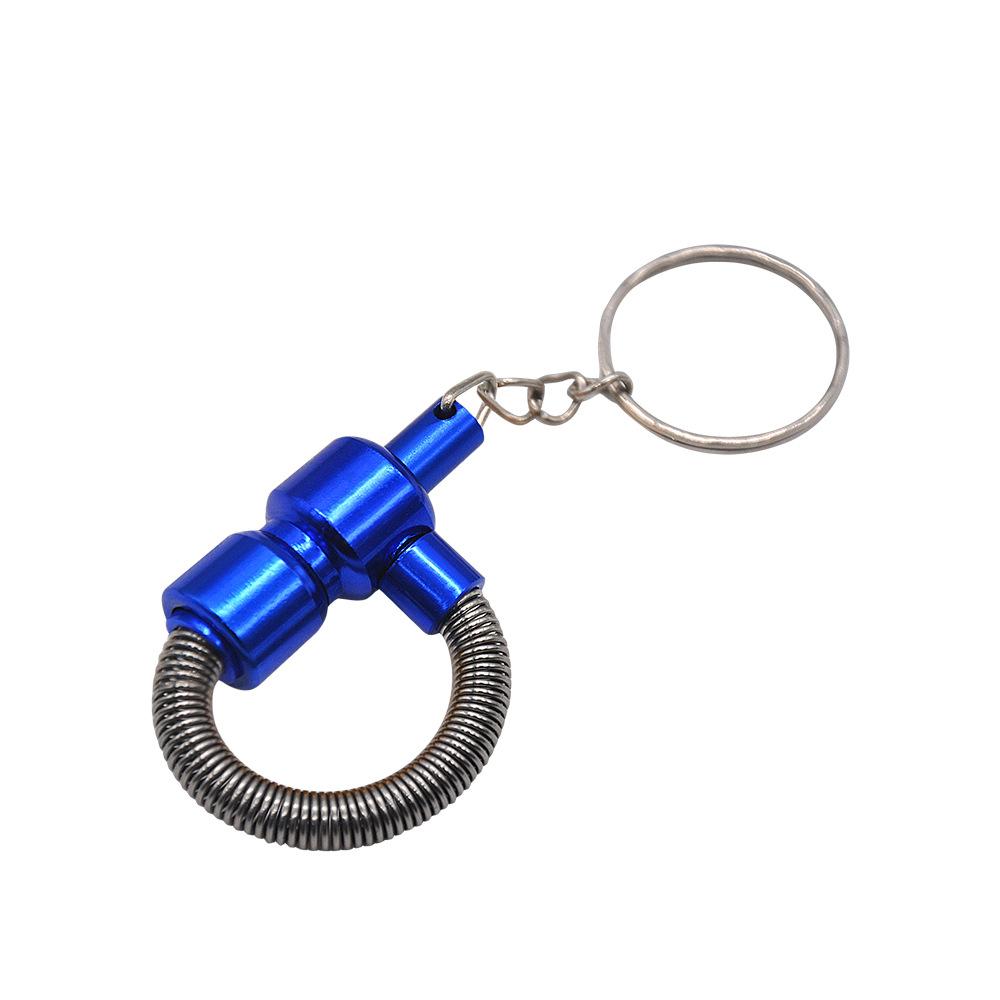 Key Chain Spring Metal Pipe