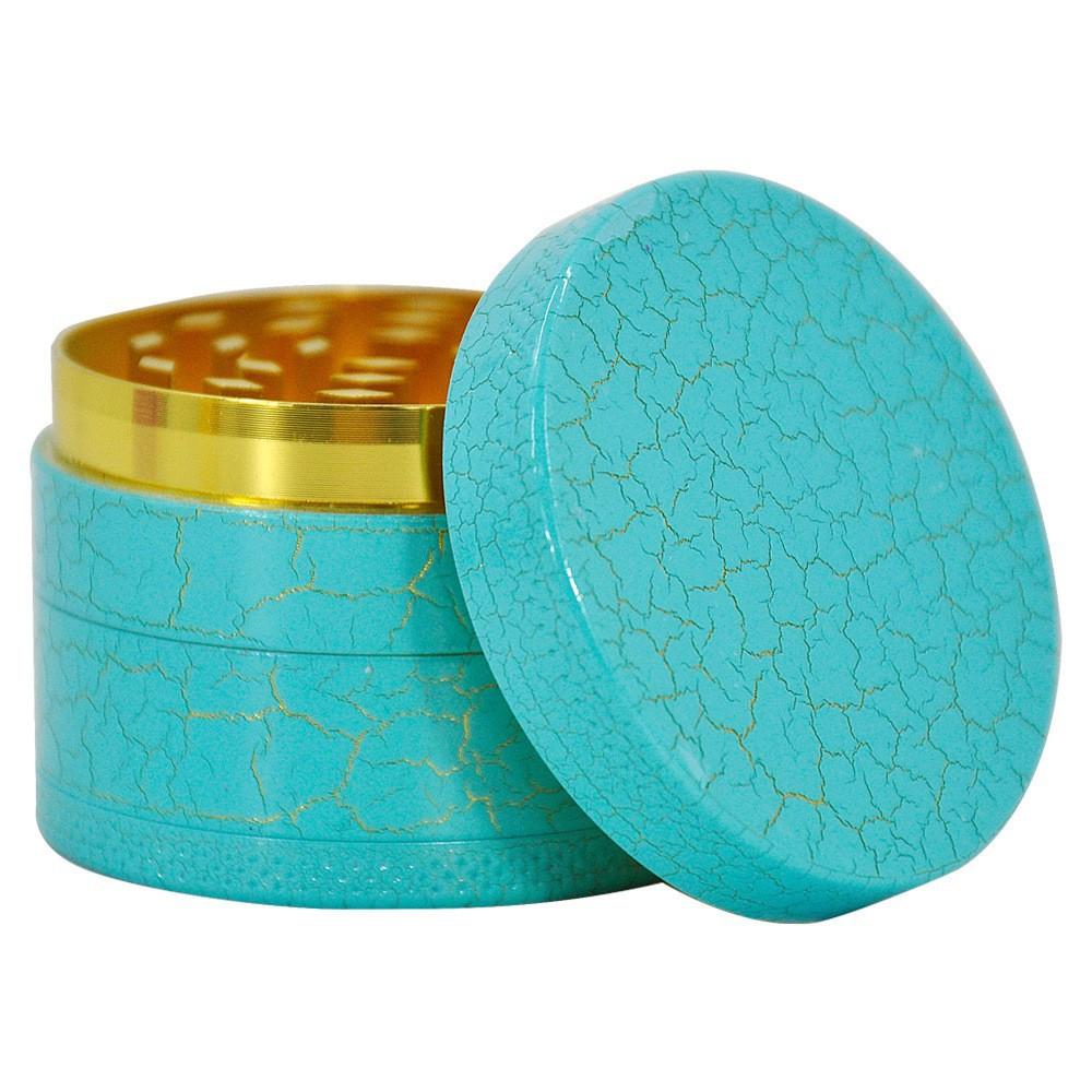 Cracked Fracture 4-Layer 63mm Zinc Alloy Grinder