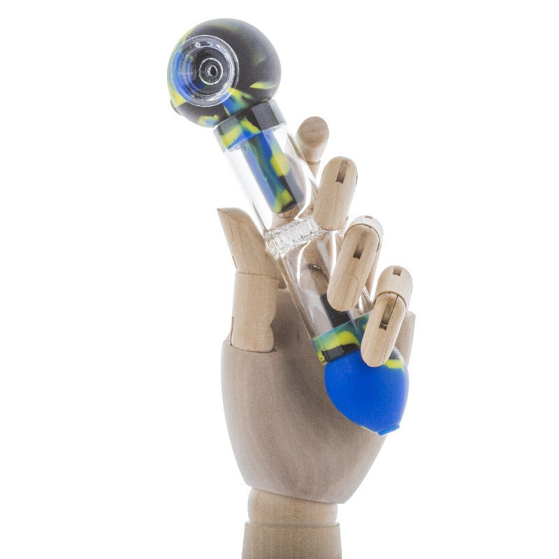 Silicone Honeycomb Perc Pipe (Random Color)