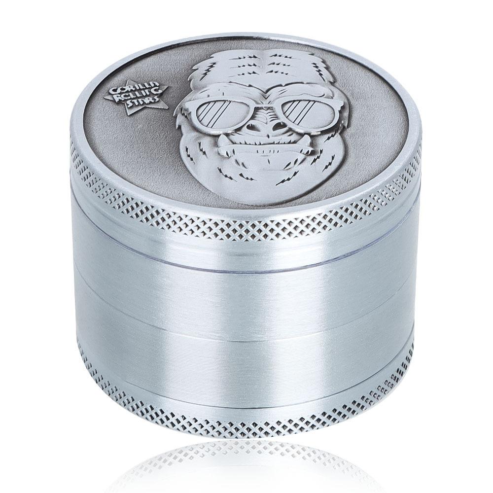 50MM Metal 3-Layer Grinder with Gorilla Imprint - Random Colors