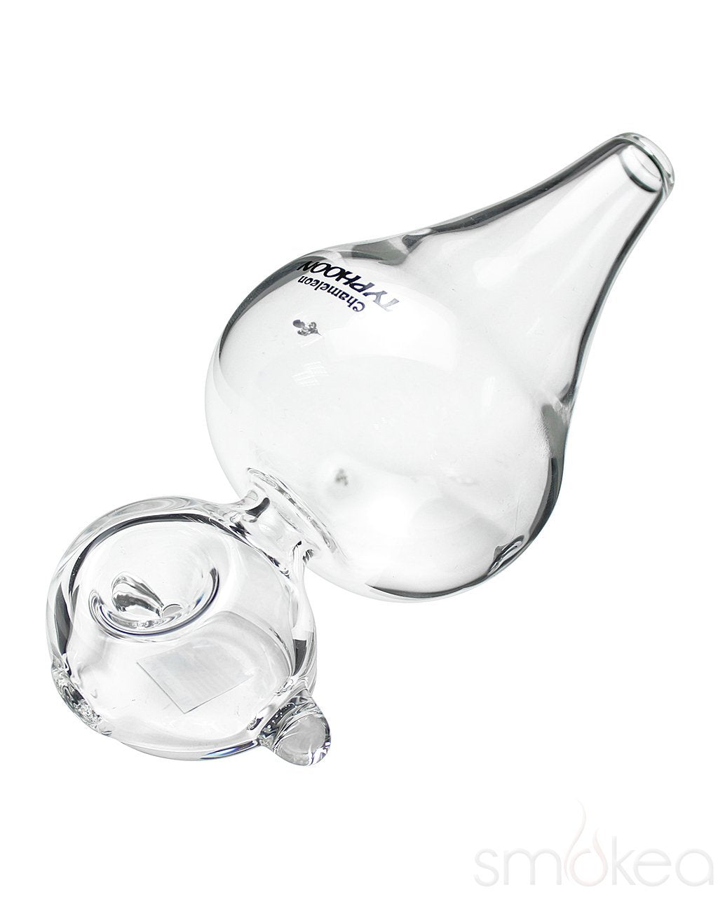 Chameleon Glass Typhoon Teardrop Hand Pipe - PuffingBird
