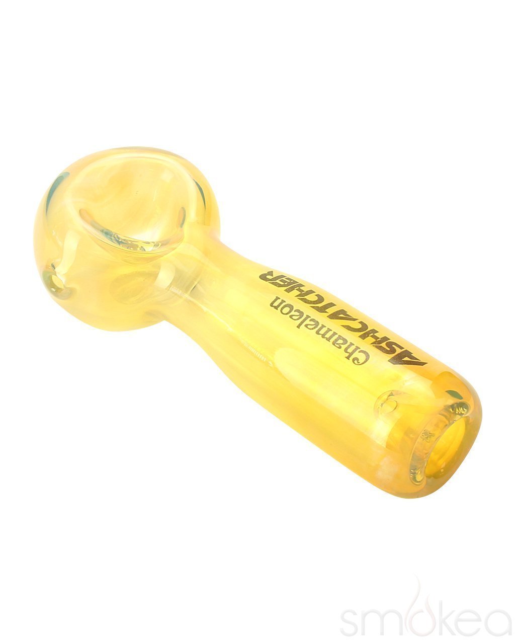 Chameleon Glass Ashcatcher Slugger Spoon Pipe - PuffingBird